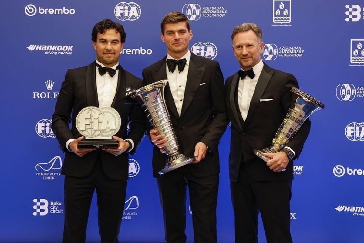 Gala FIA - Verstappen Perez