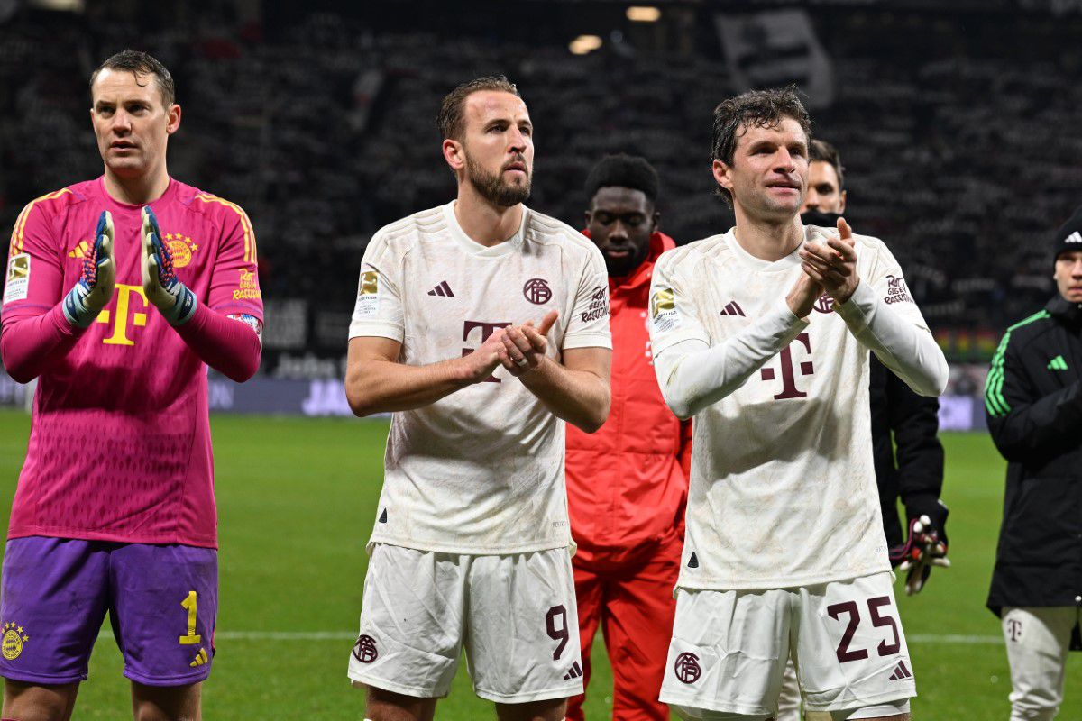 Bayern, umilită de Frankfurt. Foto: Imago
