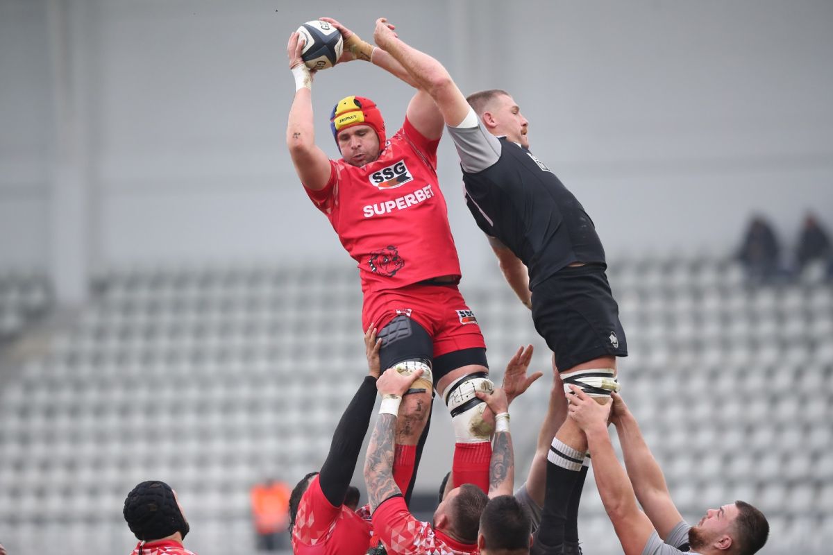 FOTO Dinamo - Baia Mare, rugby 09.12.2023