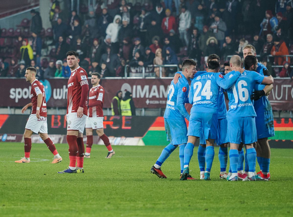 Cum au reacționat jucătorii de la FC Voluntari când au auzit că fanii Rapidului cântă pentru ei: „La final au fost aplauze sincere”