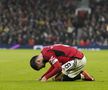 Căpitanul Bruno Fernandes, puternic afectat de eșecul lui Manchester United cu Bournemouth. Foto: Guliver/GettyImages