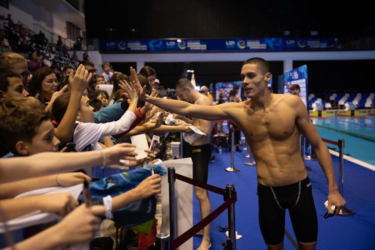 Ce a spus David Popovici după ce a terminat pe locul 4 la CE în bazin scurt de la Otopeni: „O zi care mă pregătește pentru concursurile foarte importante pentru mine”