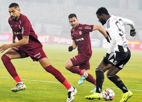 U Cluj - CFR Cluj, „derby-ul Ardealului” etapei 19 din Superliga » Penalty înainte de pauză! Louis Munteanu ratează, dar are noroc și trimite în plasă după respingerea lui Gertmonas