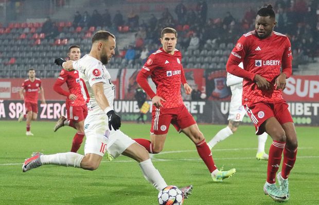 Hermannstadt se impune la limită în fața Oțelului » Trei victorii consecutive în Superligă pentru sibieni