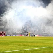 Atmosfera de la derby-ul Clujului / Sursă foto: Imago Images