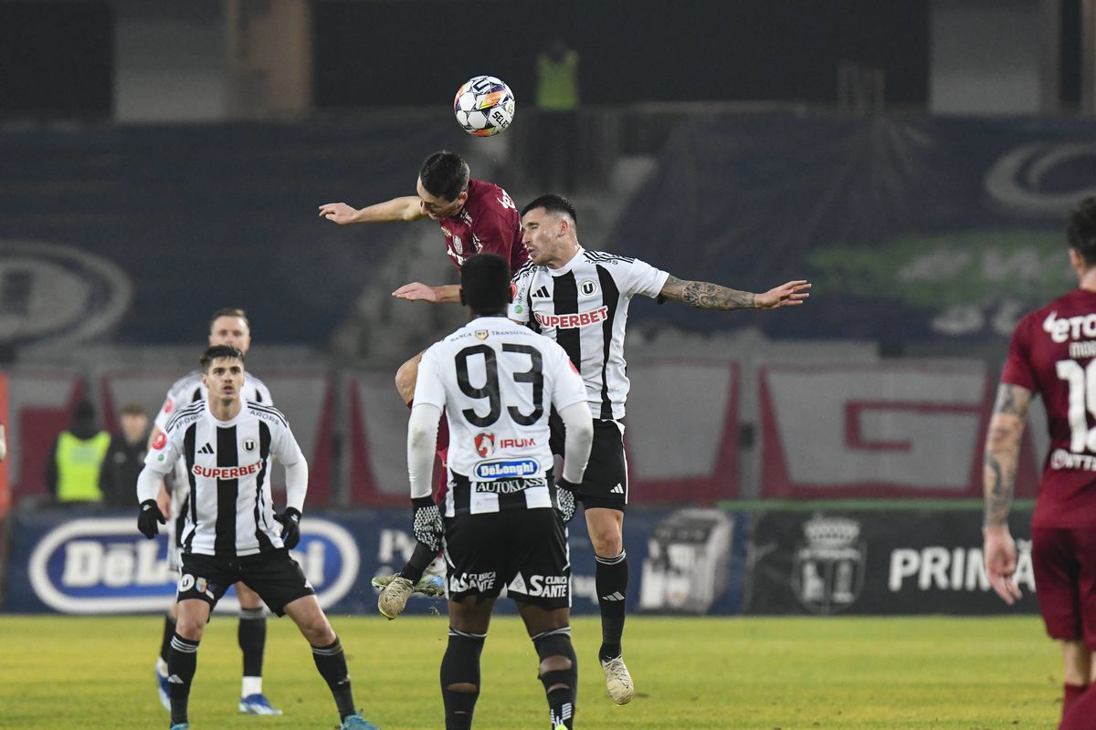 Atmosferă incredibilă la U Cluj - CFR Cluj / Foto: Imago