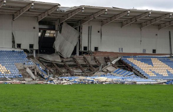 Stadioanele din Ucraina se degradează pe zi ce trece » Incredibil cum au ajuns să arate din cauza războiului declanșat de Rusia: 77 dintre ele au fost atinse de bombe și rachete!