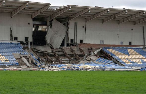 Stadioanele din Ucraina se degradează pe zi ce trece » Incredibil cum au ajuns să arate din cauza războiului declanșat de Rusia: 77 dintre ele au fost atinse de bombe și rachete!
