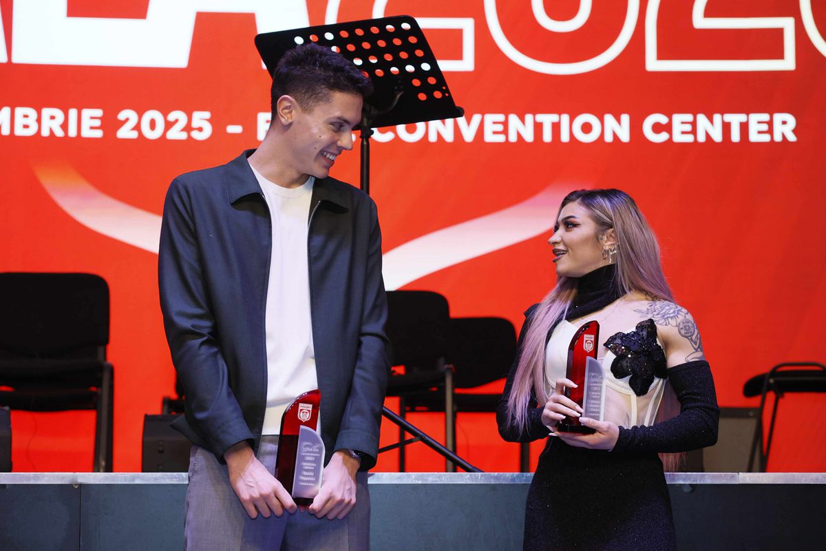 David Popovici și Mihaela Cambei, decorați într-o gală specială: „Vă spun care a fost cel mai emoționant moment în 2025”