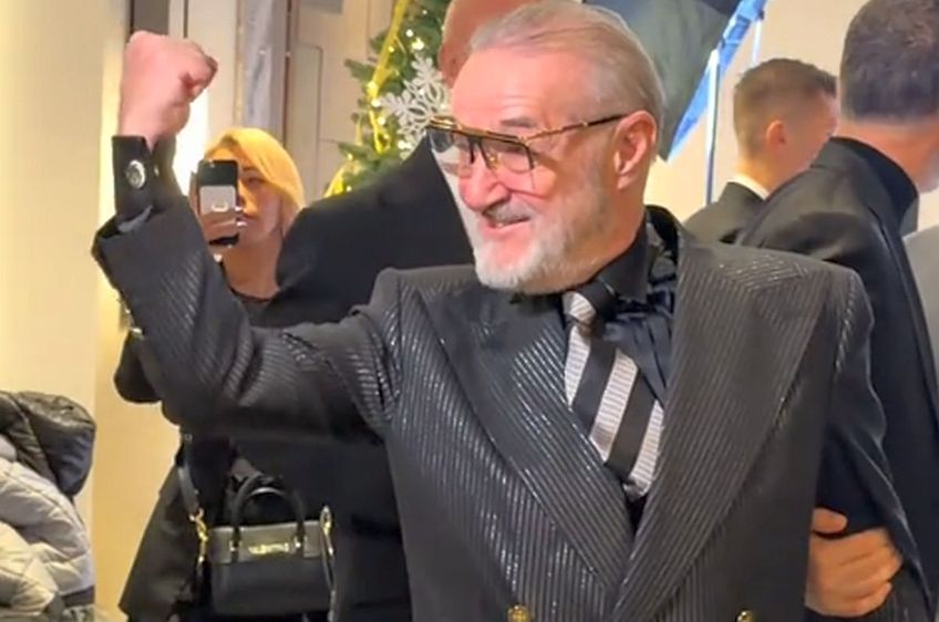 Așa a reacționat Gigi Becali când a dat nas în nas cu manelistul Tzancă Uraganu