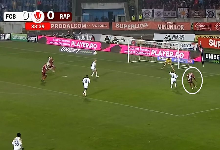 Poziția din care a ratat Dobre Panduru a oferit reacția serii, în direct, după ratarea frapantă a lui Petrila