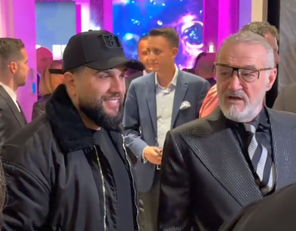 De pe TikTok, în viața reală » Gigi Becali a dat nas în nas cu manelistul Tzancă Uraganu și nu s-a putut abține