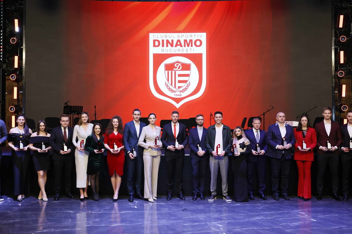 Cele mai spectaculoase imagini de la Gala Sportului Dinamovist 2025