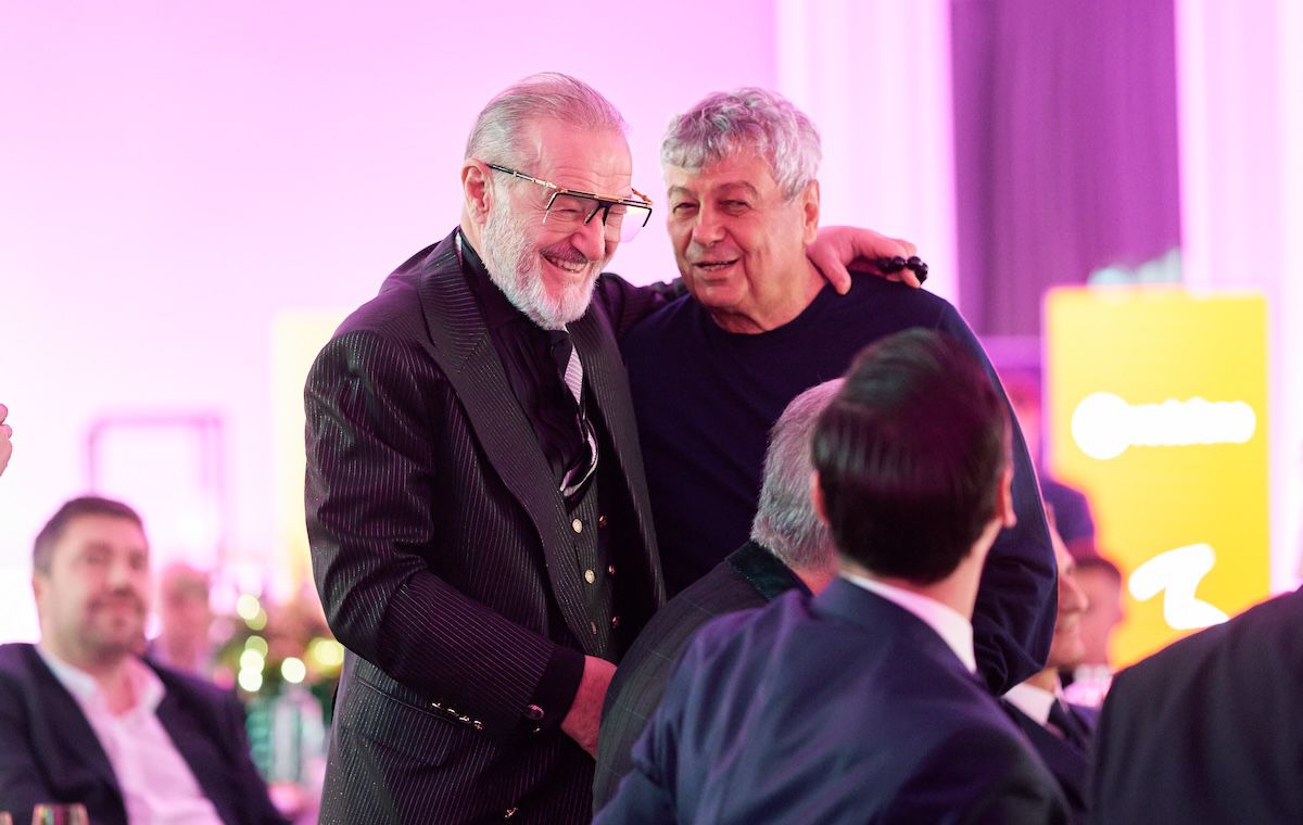 Gigi Becali a dat nas în nas cu manelistul Tzancă Uraganu