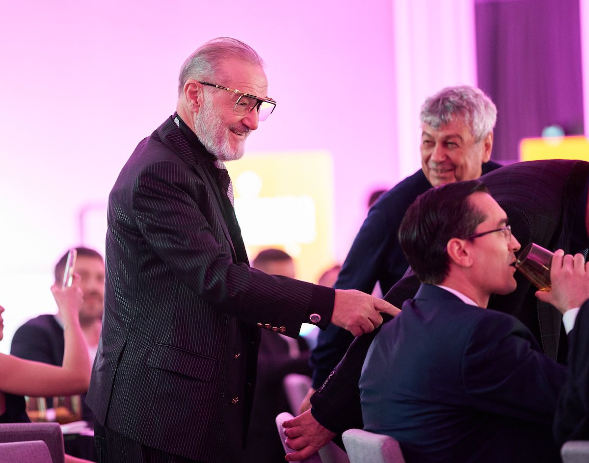 Gigi Becali a dat nas în nas cu manelistul Tzancă Uraganu