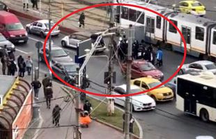 Numai în București: un cortegiu funerar a intrat pe contrasens în Dristor și a blocat complet traficul!