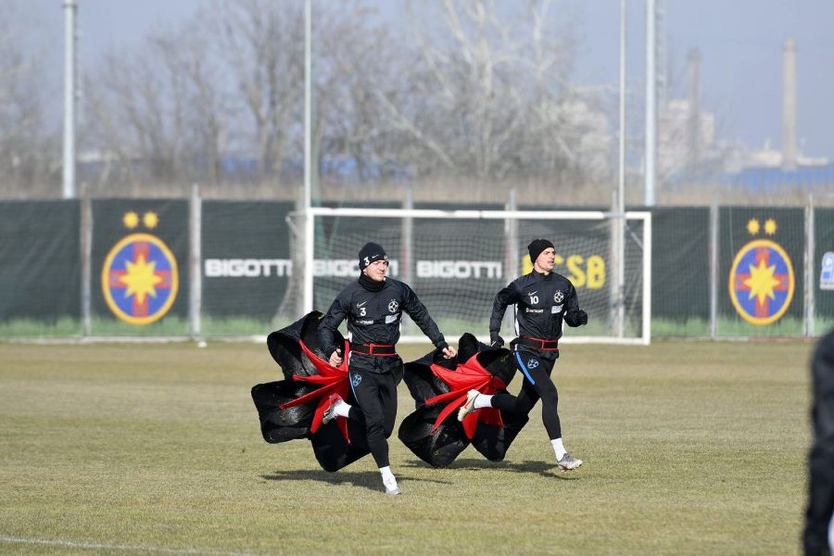 Antrenament FCSB-10 ianuarie