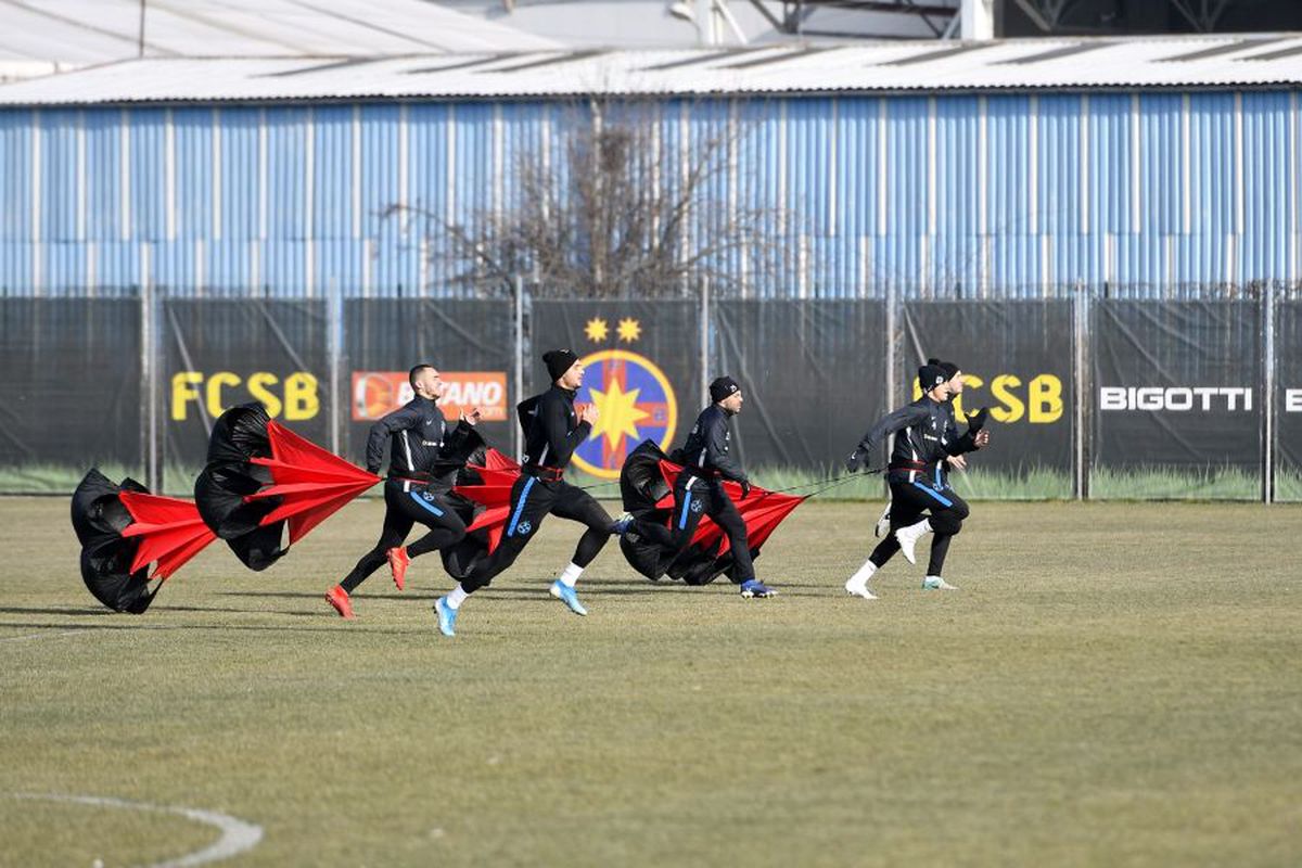 Antrenament FCSB-10 ianuarie