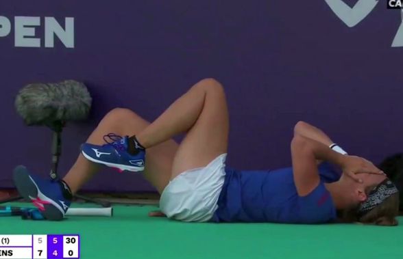 WTA. Accidentare teribilă la Abu Dhabi: o jucătoare a abandonat după ce s-a împiedicat de un panou publicitar
