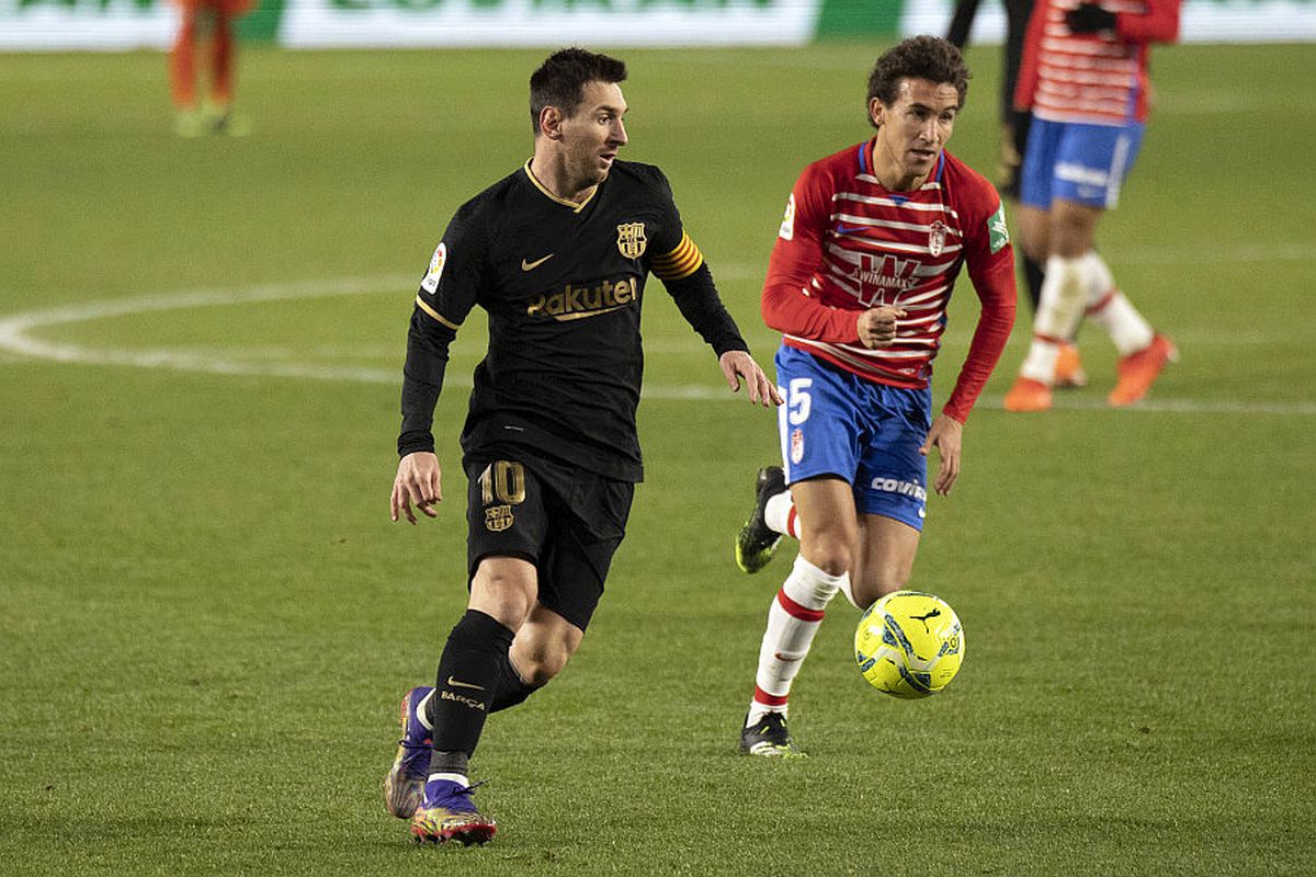 BARCELONA. Leo Messi atinge borne incredibile după golul din lovitură liberă marcat cu Granada! Starul catalanilor e din nou golgeter în Spania