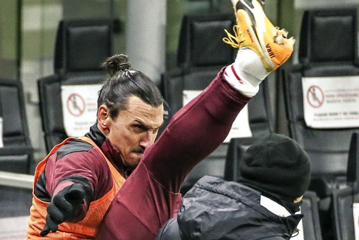 FOTO  Zlatan Ibrahimovic a „șocat” la ultimul meci din Serie A » Gestul suedezului face înconjurul planetei