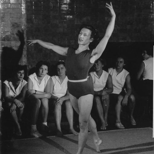 Agnes Keelti pe când era gimnastă FOTO FIG