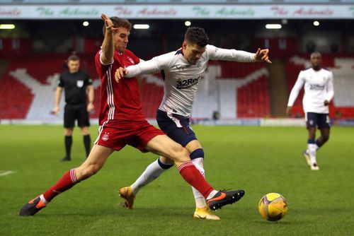 Ianis Hagi, în Aberdeen - Rangers 1-2 // foto: Imago