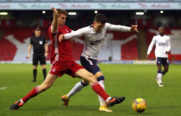 Aberdeen - Rangers 1-2 » Ce notă a primit Ianis Hagi, titular astăzi