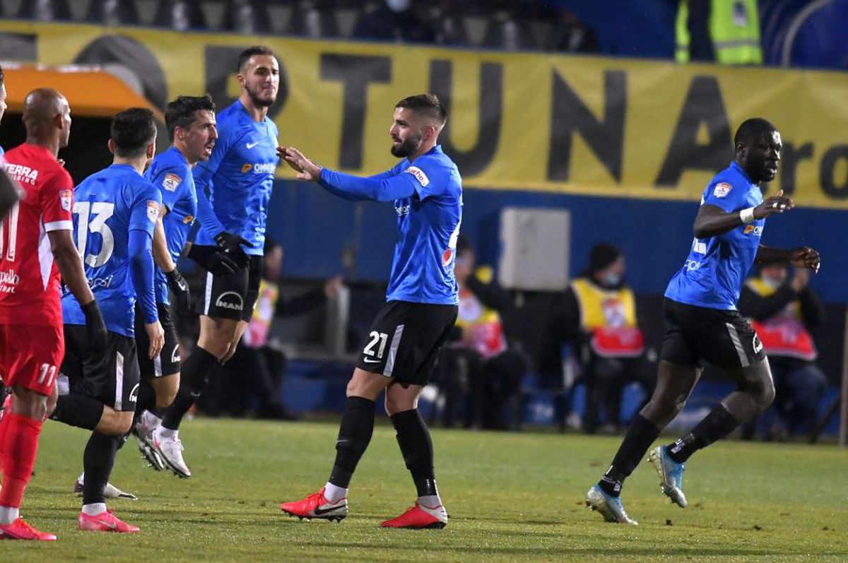 Viitorul - Hermannstadt 2-1 » Dobrogenii, la prima victorie sub comanda lui Mircea Rednic