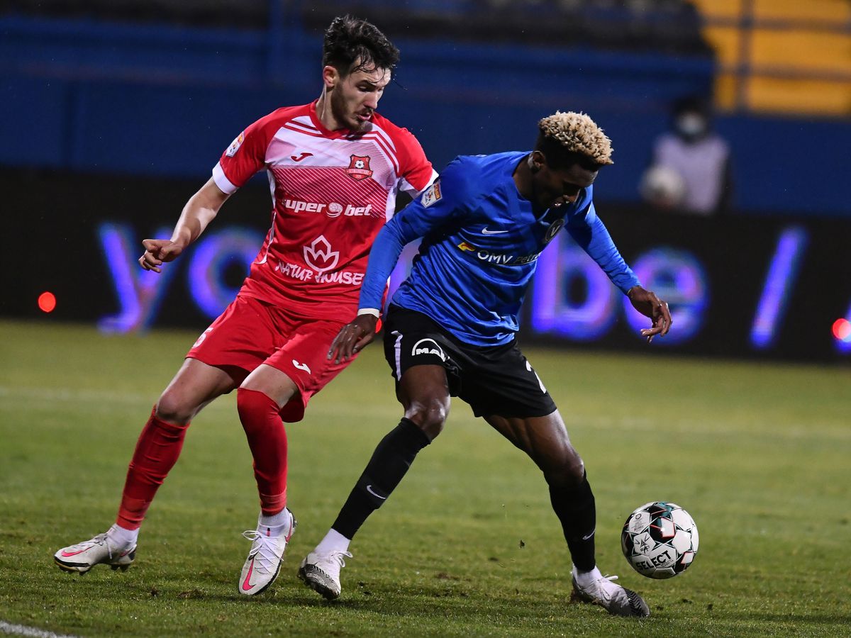 Viitorul - Hermannstadt 2-1 » Dobrogenii, la prima victorie sub comanda lui Mircea Rednic