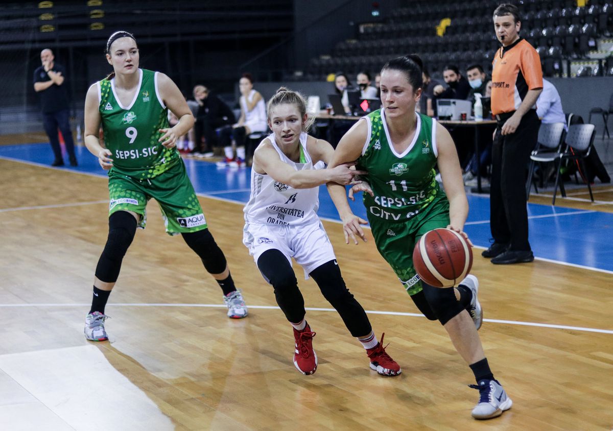 Sepsi - CSM Oradea, baschet feminin / FOTO: Facebook @sic.sepsi