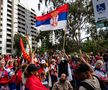 Decizia în cazul Djokovic a provocat sărbătoarea în rândul susținătorilor lui Nole pe străzile din Melbourne