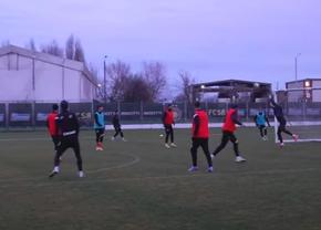 Florin Tănase, show la antrenamentul celor de la FCSB » Execuție în stilul lui Quaresma