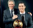 Ladislau Boloni, alături de Cristiano Ronaldo