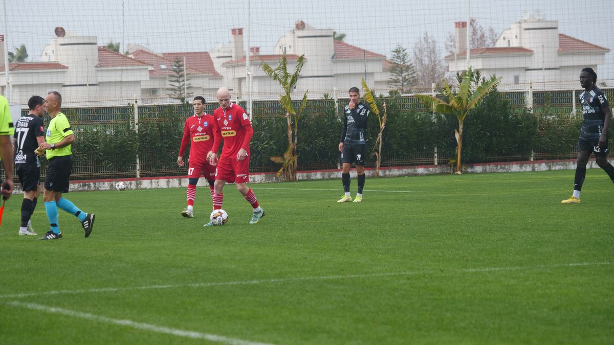 Fosta vedetă din Superliga a executat-o pe Chindia în amicalul din Antalya