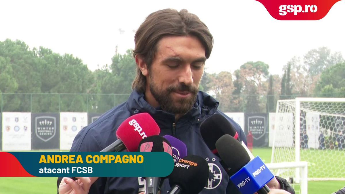 „Ștampilat” pe viață » Ciocnirea cu Olaru a lăsat o urmă adâncă pe fruntea lui Compagno: „90 de minute urâte”