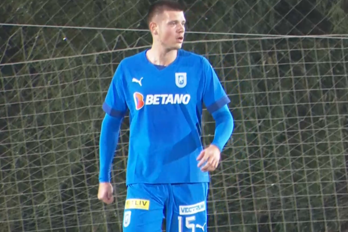 CSU Craiova testează un jucător fără meciuri la seniori și fără cotă pe Transfermarkt!