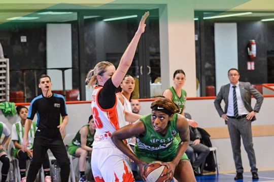 Sepsi-SIC Sfântu Gheorghe își continuă parcursul excelent din Eurocup, a doua competiție continentală din baschetul feminin.