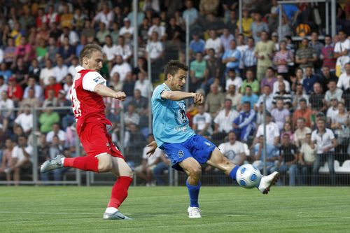 Tibi Bălan, în Urziceni - Dinamo 1-0, în 2009/ foto: Arhivă GSP