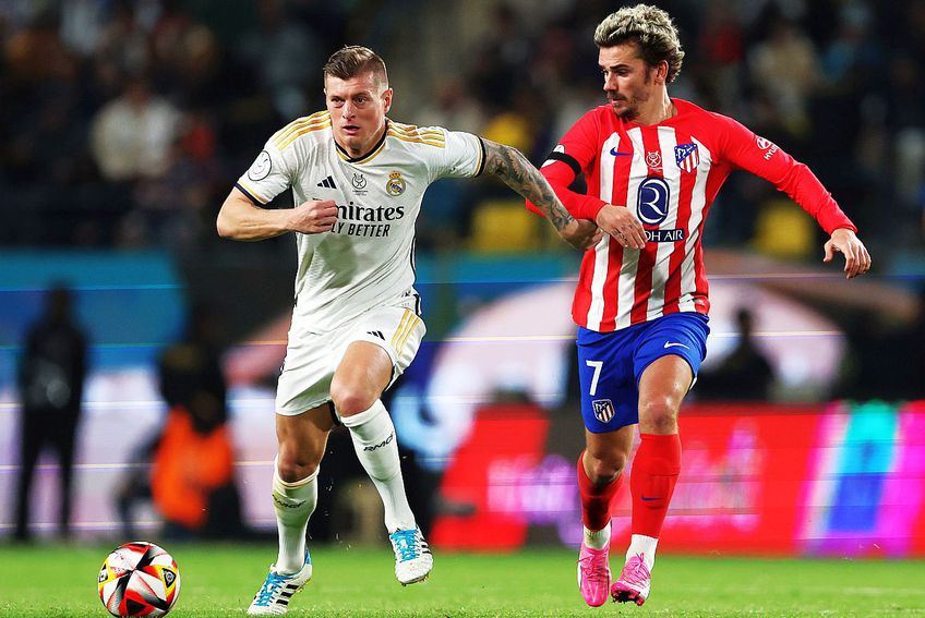 Toni Kroos, în stânga, în Real Madrid - Atletico // foto: Guliver/gettyimages