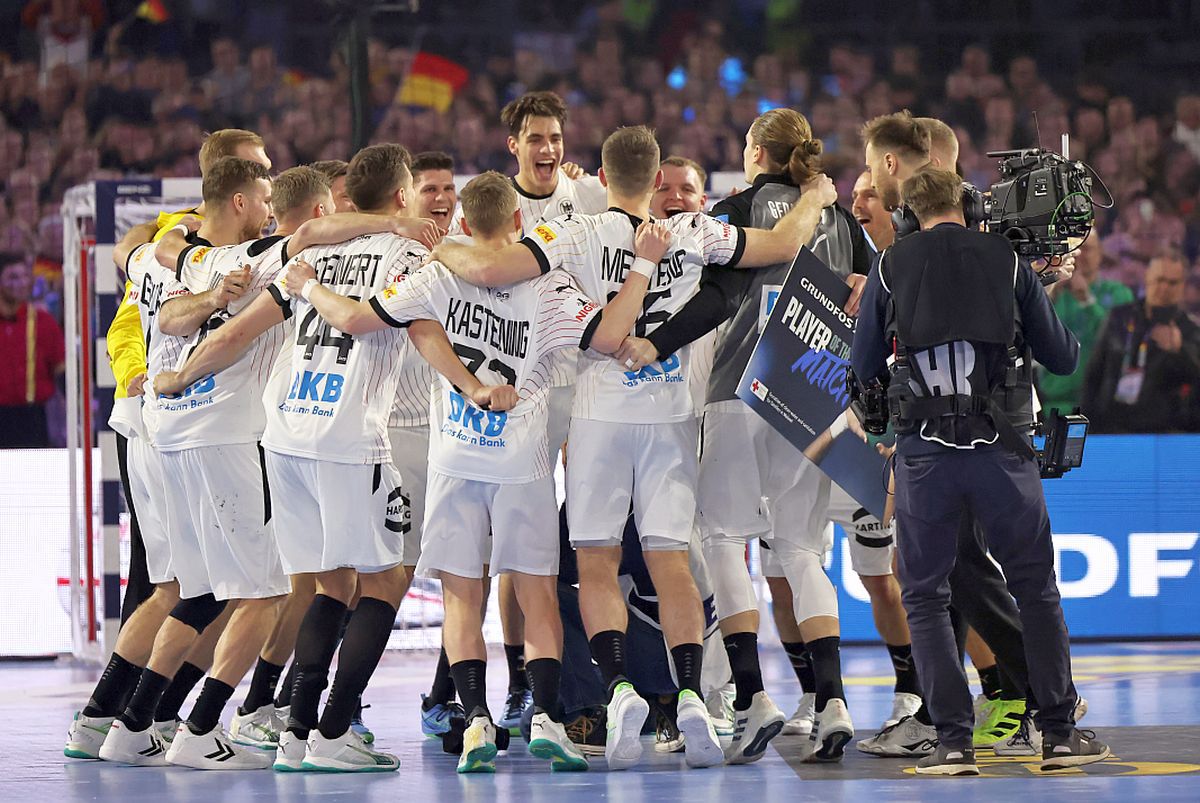 Primă zi ISTORICĂ la Campionatul European de handbal masculin! Germania a făcut recital cu peste 53.000 de oameni în tribune