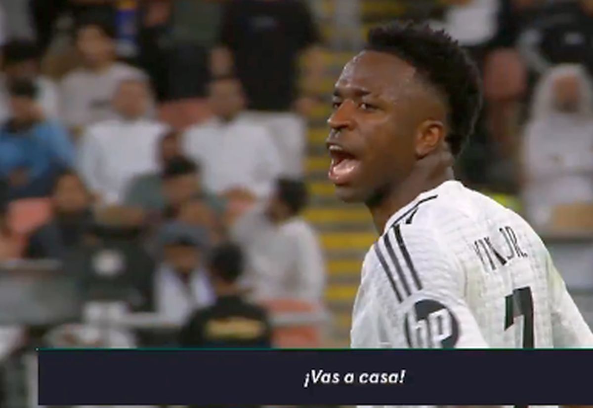 Scandal și pe tunel după Real Madrid - Mallorca! Vinicius, ținut cu greu: „Mergi acasă, c***o!”