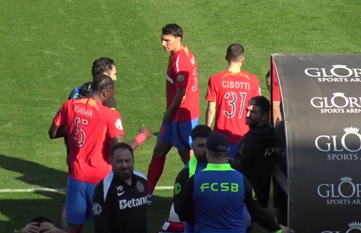 De ce a fost sponsorul FCSB-ului acoperit la meciul amical cu Hamburg + A debutat cu banderola pe braț