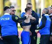 Darius Olaru a ieșit accidentat în meciul cu Hamburg/ Foto: GSP