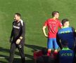 De ce a fost sponsorul FCSB-ului acoperit la meciul amical cu Hamburg + A debutat cu banderola pe braț