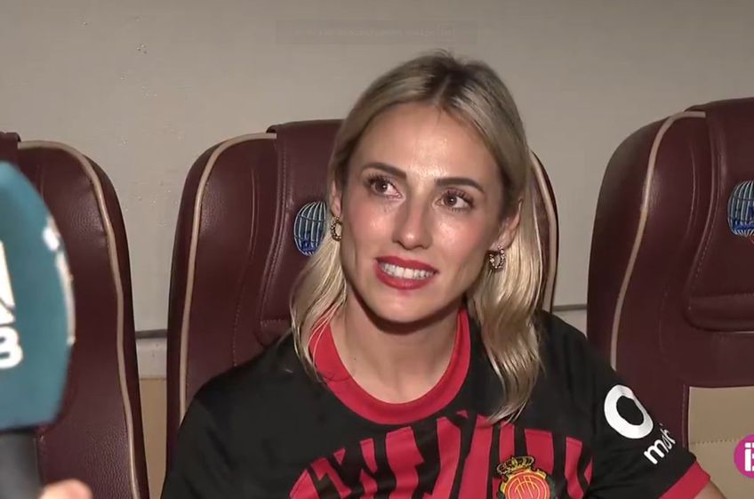 Cristina Palavra, soția lui Dani Rodriguez (Mallorca), a povestit în avionul de întors de la Jeddah ceea ce a pățit după meciul cu Real Madrid / Foto: X Esports IB3