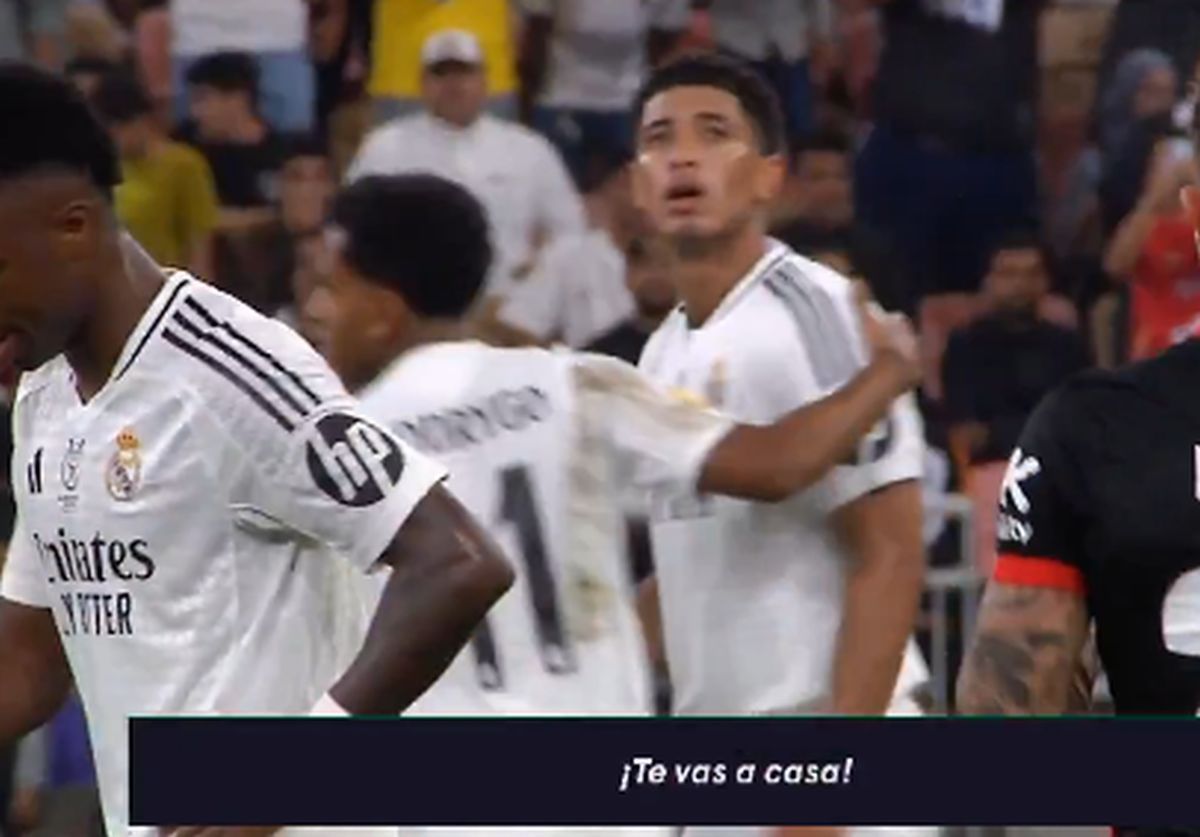 Scandal și pe tunel după Real Madrid - Mallorca! Vinicius, ținut cu greu: „Mergi acasă, c***o!”