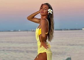 Fosta lui Claudiu Niculescu a făcut senzație pe plaja din Maldive » Ce au observat fanii în fotografiile Dianei Munteanu: „Corpul e superb, dar la față..”