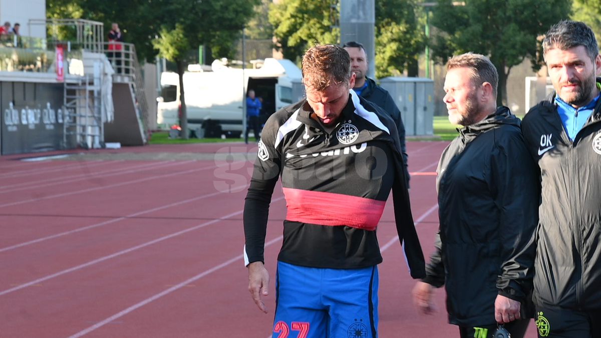 Lovitură grea pentru FCSB în primul meci al anului » Darius Olaru s-a accidentat și a ajuns la spital! GSP a aflat cât va lipsi