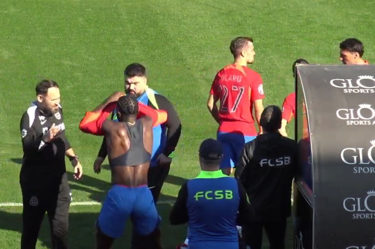 De ce a fost sponsorul FCSB-ului acoperit la meciul amical cu Hamburg + A debutat cu banderola pe braț